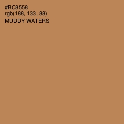 #BC8558 - Muddy Waters Color Image